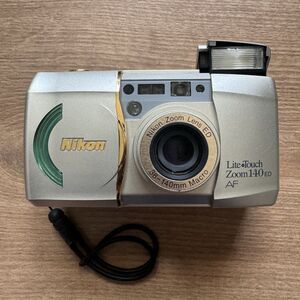 Nikon Lite Touch Zoom 140ED AF 35mm Film Camera Tested Working w Battery